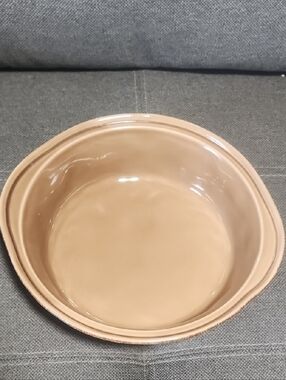 Rachael Ray Handpainted Cream Serving Bowl